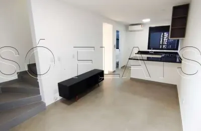 Res club tonelero, apartamento duplex disponível para venda com 89m², 2 dormitórios e 1 vaga