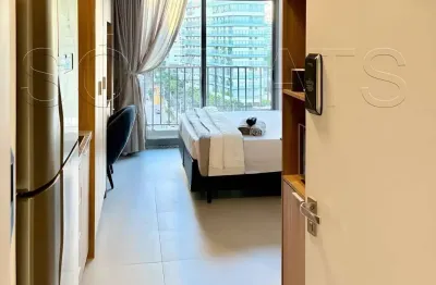 Residencial voxx vila nova, flat disponível para locação com 25m² e 01 dormitório