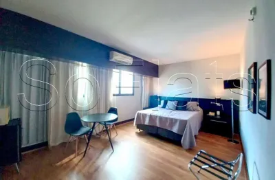 Flat wyndham são paulo berrini disponível para venda com 29m², 01 dormitório e 01 vaga de garagem