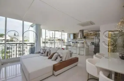 Residencial menara, apartamento duplex disponível para venda com 140m², 2 dormitórios e 2 vagas