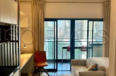 Residencial vn capote valente, studio disponível locação contendo 31m² em pinheiros