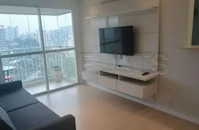 Residencial via ibirapuera, apto disponível para locação com 58m² com 2 dormitórios e 1 vaga.