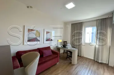 Flat quality alphaville disponível para venda com 39m², 01 dormitório e 01 vaga de garagem
