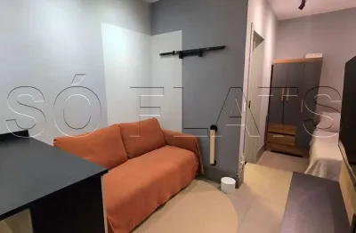 Mobi one liberdade, flat disponível para locação contendo 38m² e 01 dormitório no centro.