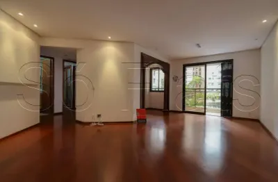 Flat de alto padrão disponível para locação em moema com 03 dorms, prox ao shopping e av. ibirapuera