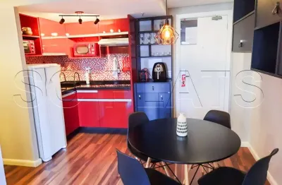 Flat adagio moema, apartamento disponível para venda com 37m², 1 dormitório e 1 vaga de garagem