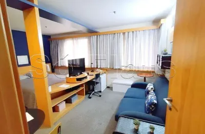 Flat com 02x dorms no jd paulista, próximo ao shopping pamplona, av 9 de julho e av paulista