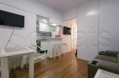 Flat champ´s elysées disponível para venda com 30m², 01 dormitório e 01 vaga de garagem