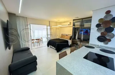 Residencial landing campo belo, studio disponível para venda com 42m², 1 dormitório e 1 vaga