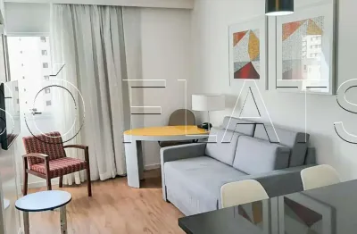 Flat quality alphaville disponível para venda com 39m², 1 dormitório e 1 vaga de garagem