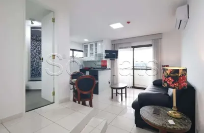 Flat paulista wall street disponível para venda com 47m², 1 dormitório e 1 vaga de garagem