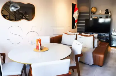 Vn gomes de carvalho, apartamento duplex disponível para venda com 55m², 1 dormitório e 1 vaga