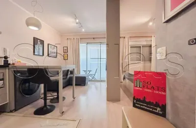 Residencial add nova berrini, studio disponível para locação com 34m², 01 dormitório e 01 vaga