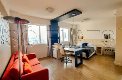 Flat comfort alphaville, disponível para compra com 33m², 1 dormitório e 1 vaga de garagem