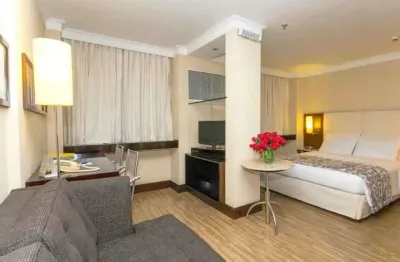 Flat international plaza para locação com 29m² contendo 1 dormitório e 1 vaga.