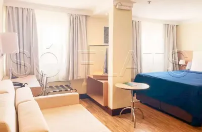 Flat transamérica international plaza disponível para venda com 26m², 1 dormitório e 1 vaga