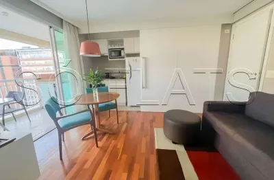 Flat estanconfor villa paulista com 37m², 1 dormitório e 1 vaga disponível para locação no jardins