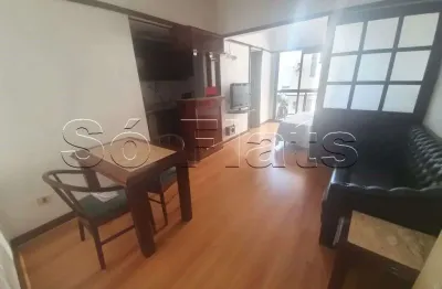 Flat no champs elysees contendo 32m², 1 dormitório e 1 vaga de garagem, disponível para locação