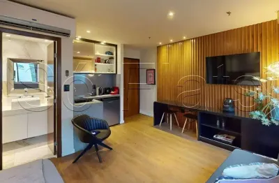 Flat wyndham são paulo paulista disponível para venda com 27m², 01 dorm e 01 vaga de garagem