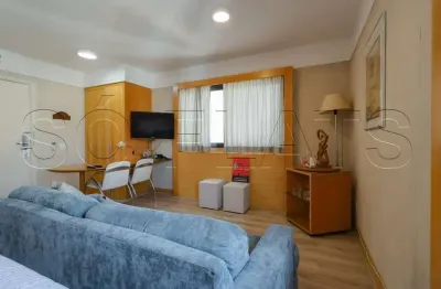 Flat transamerica bela cintra, apartamento disponível para venda com 26m², 1 dormitório e 1 vaga