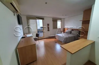 Flat disponível para locação totalmente mobiliado para locação sem fiador, próximo a Av. Paulista.