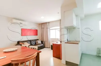 Augusta flat, flat disponível para locação contendo 100m², 02 dormitórios e 01 vaga.