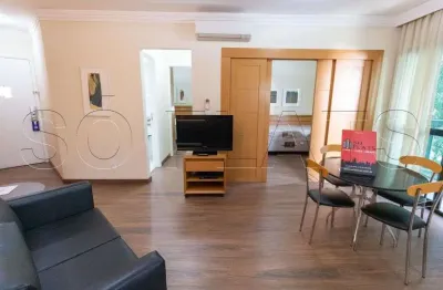 Flat com excelente localização no paraiso 02 dorms 60m²