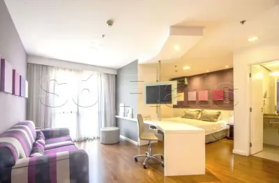 Flat disponível para locação na vila mariana contendo 33m², 1 dormitório e 1 vaga de garagem.