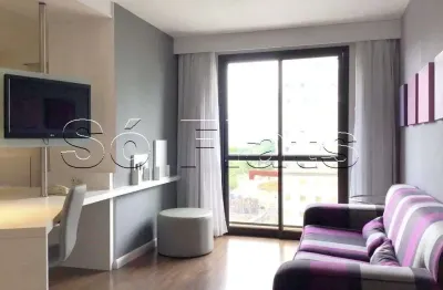Mercure sp paraíso, flat disponível para locação contendo 33m², 1 dormitório e 1 vaga.