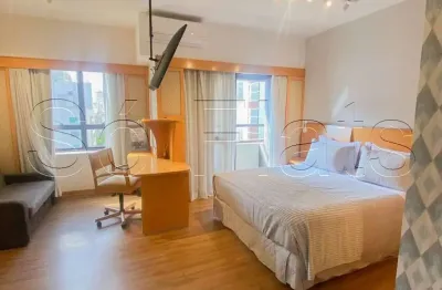 Flat para locação nos jardins, próximo a av paulista a fundação cásper libero e metrô brigadeiro.