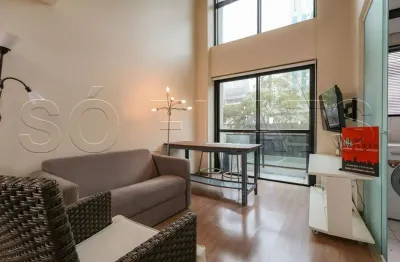 International duplex ,apartamento disponível para venda com 42m², 1 dormitório e 1 vaga de garagem