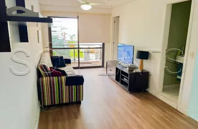 Flat disponível para locação no itaim bibi com excelente localização próximo a faria lima.