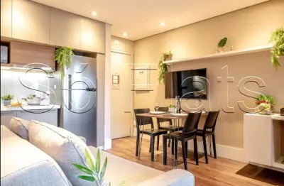 Flat transamérica berrini disponível para venda com 32m², 01 dormitório e 01 vaga de garagem
