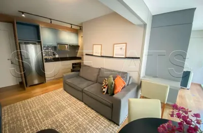 Apartamento tipo studio moma em moema com 44m², 1 dormitório e 1 vaga