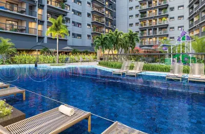 Res blue marine, apartamento disponível para venda com 34m², 1 dormitórios e 1 vaga para moto