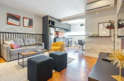 Vn gomes de carvalho, apto disponível para locação com 65m², 01 dorm e 01 vaga