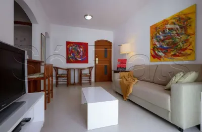 Flat Les Jardins, disponível para venda com 52m², 1 dormitório e 1 vaga de garagem