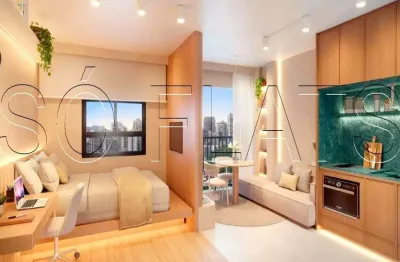 Residencial qg cardoso de melo, apartamento disponível para venda com 24m² e 1 dormitório