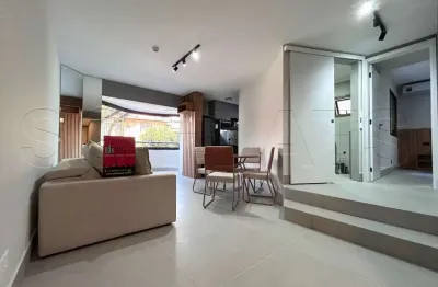 Flat paulista wall street disponível para venda com 54m², 1 dormitório e 1 vaga de garagem