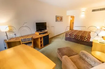 Flat Sol Alphaville, apartamento disponível para venda com 30m², 1 dormitório e 1 vaga de garagem