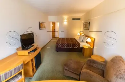 Flat Sol Alphaville, apartamento disponível para venda com 30m², 1 dormitório e 1 vaga de garagem