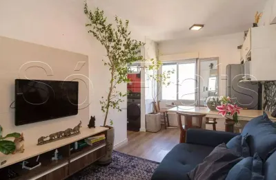 Flat no são paulo suíte service disponível para locação 32m², 01 dormitório e 01 vaga.