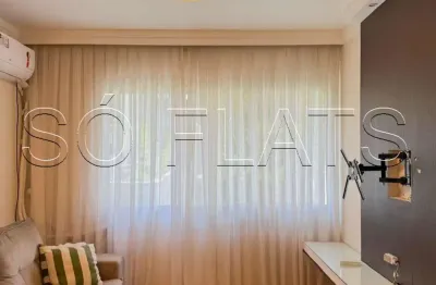 Saint paul, flat disponível para locação contendo 80m², 02 dormitórios e 02 vagas.