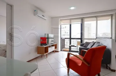 Live & lodge, apto disponível para locação contendo 42m², 01 dormitório e 01 vaga de garagem.