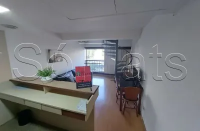 Flat park lane para venda com 40 m², 01 dormitório e 01 vaga de garagem