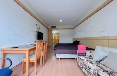 Flat nortel disponível para locação com 1 dormitório e 1 vaga de garagem em santana