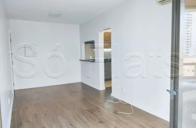 Residencal all free service ibirapuera, para locação com 41m², 01 dorm e 01 vaga.