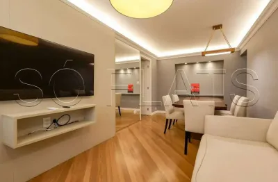 Residencial sobradão, flat disponível para locação com 80m², 2 dormitórios e 1 vaga.