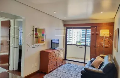 Residencal all free service ibirapuera, apto para locação contendo 41m², 01 dorm e 01 vaga.