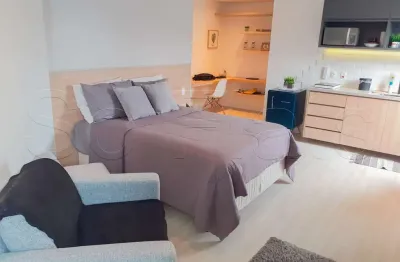 Residencial vila nova concept, disponível para locação com 34m², 1 dormitório e 1 vaga de garagem.